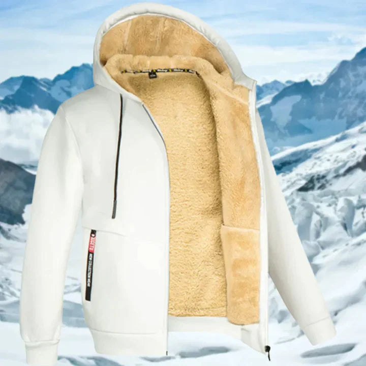 Gilben - Veste d'hiver pour hommes avec capuche et polaire